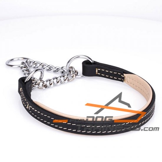 Comfort chain dog collar best sale