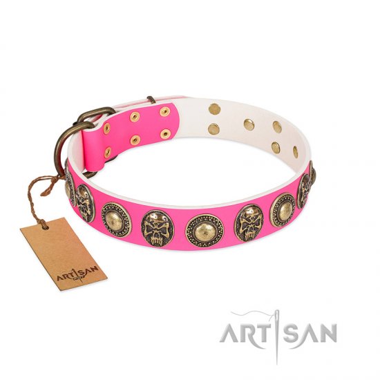 Pink best sale prong collar