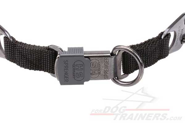 D-ring of K9 Metal Prong Collar