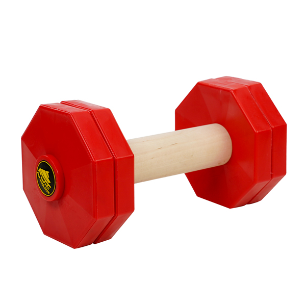 Professional Training Dog Dumbbell Made of Dry Wood