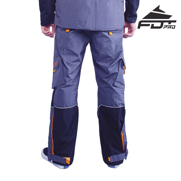 Grey color Pants of Water Resistant Nylon