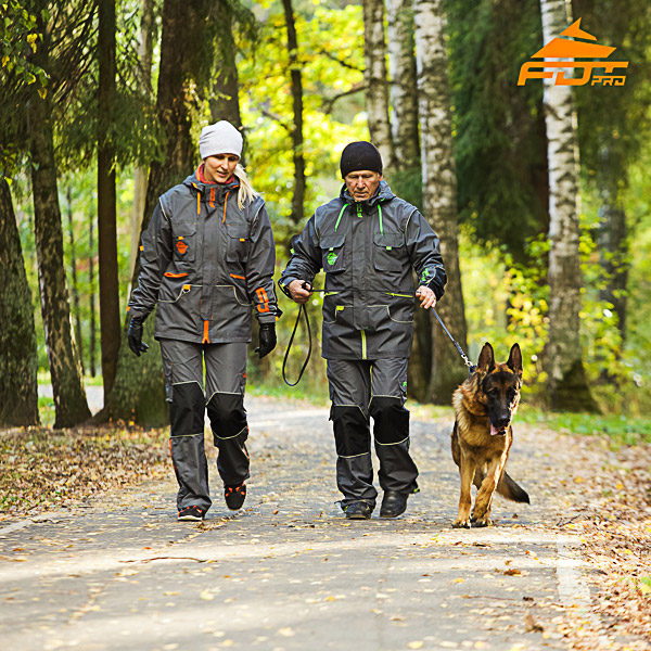 Unisex Dog Training Suit for All Weather Conditions