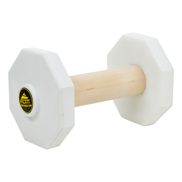 Sturdy Wood  Dog Dumbbell for Fetch Training